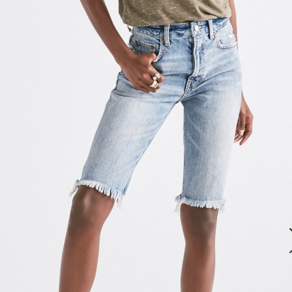 Lucky Brand Pins Bermuda denim shorts
